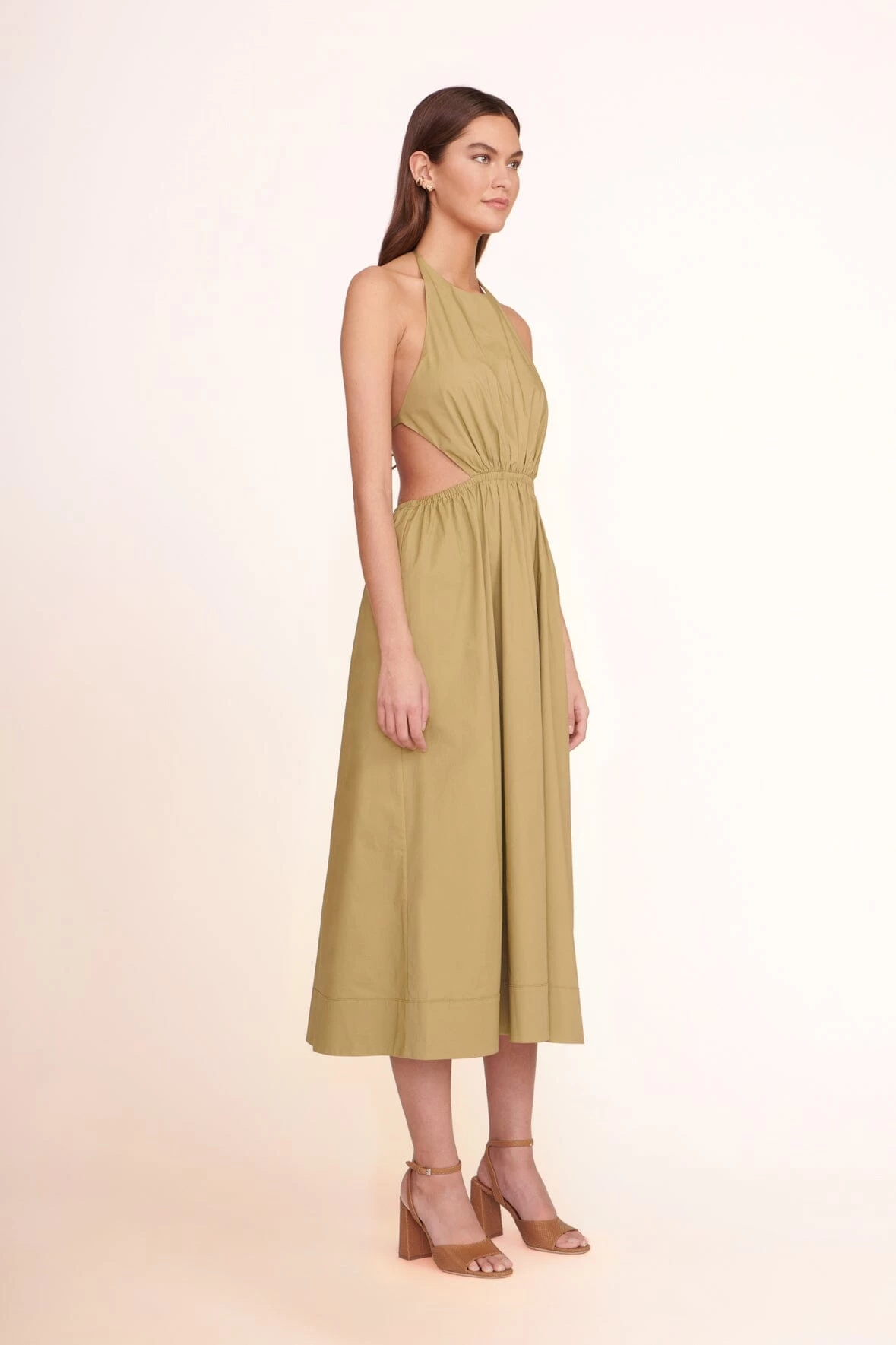 VANESSA DRESS | KHAKI 2 VANESSA DRESS | KHAKI - Image 2
