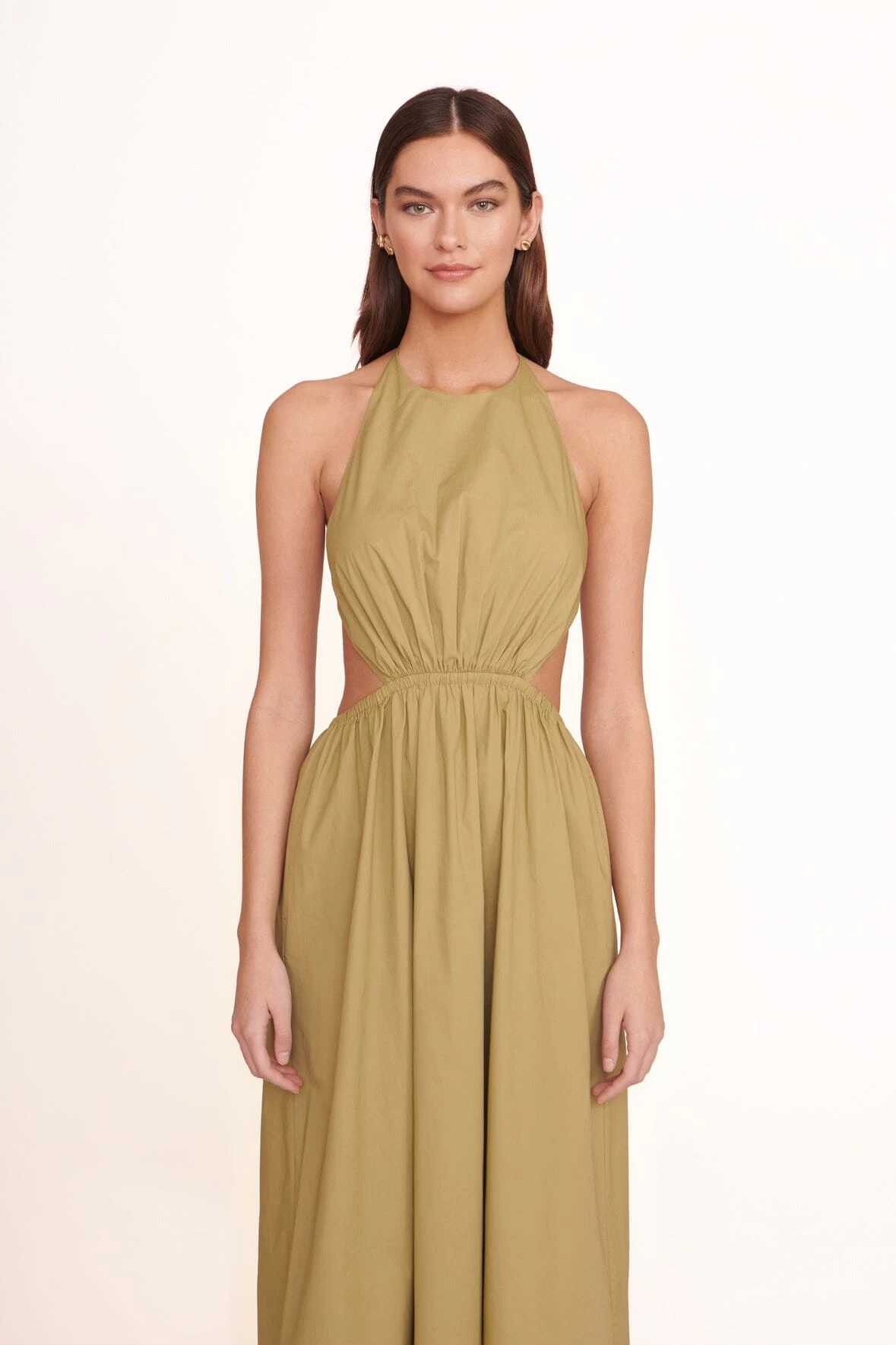VANESSA DRESS | KHAKI 4 VANESSA DRESS | KHAKI - Image 4