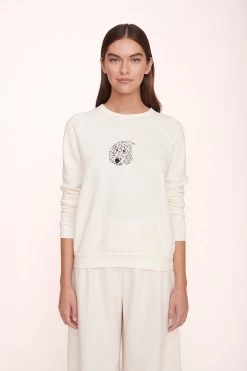 CUSTOM STAUD X C.BONZ SWEATSHIRT | CREAM