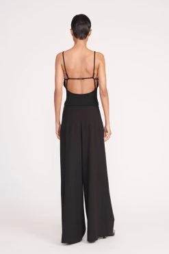 GEORGINA TOP | BLACK -Chic Style Shop 177 GEORGINA TOP BLACK CALEB PANT 0658 web