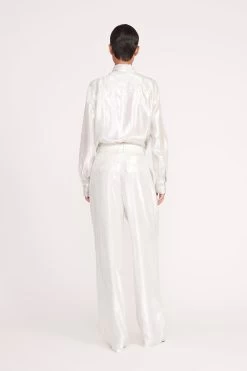 MARYN TOP | SILVER 9 MARYN TOP | SILVER -Chic Style Shop 209 MARYN TOP SILVER LUISA PANT SILVER 0573 web