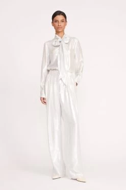 MARYN TOP | SILVER 8 MARYN TOP | SILVER -Chic Style Shop 214 MARYN TOP SILVER LUISA PANT SILVER 0530 web