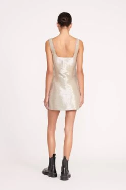 LE SABLE DRESS | SILVER -Chic Style Shop 25 LE SABLE DRESS SILVER 0121 web