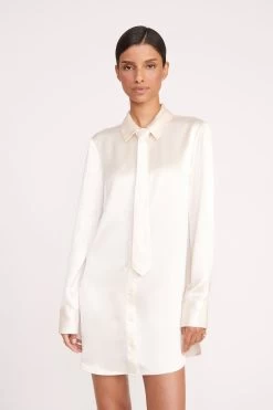 TABITHA DRESS | IVORY 13 TABITHA DRESS | IVORY -Chic Style Shop 271 TABITHA TUNIC IVORY BLACK 0213 web