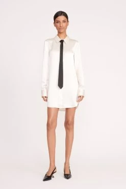 TABITHA DRESS | IVORY 14 TABITHA DRESS | IVORY -Chic Style Shop 278 TABITHA TUNIC IVORY BLACK 0182 web