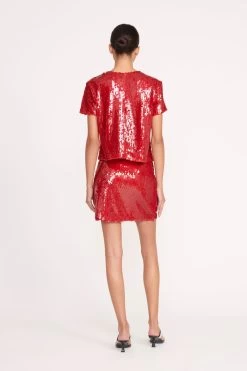 VEDETTE SKIRT | POINSETTIA -Chic Style Shop 281 QUINCY TOP POINSETTIA 0374 web 4fa6a3a1 eb14 4d76 a735 ed16747a5bc8