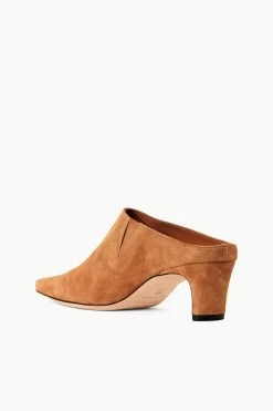 WALLY MULE | TAN SUEDE -Chic Style Shop 34 1372 TAN 1