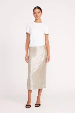 TULIP SKIRT | SILVER