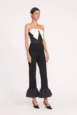 ATTICUS TOP | BLACK IVORY 9 ATTICUS TOP | BLACK IVORY -Chic Style Shop 81 ATTICUS TOP BLACK IVORY PRESLEY PANT BLACK 1091 web