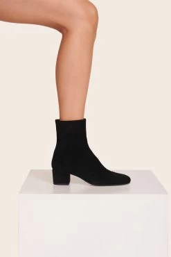 AIMEE SHORT BOOT | BLACK SUEDE 12 AIMEE SHORT BOOT | BLACK SUEDE -Chic Style Shop Aimee Short Boot Black 004 web