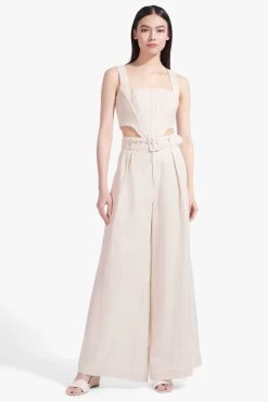 BILLIE ESPADRILLE WEDGE | NATURAL CREAM 10 BILLIE ESPADRILLE WEDGE | NATURAL CREAM -Chic Style Shop Alice Top Eris Pant Natural White 00017 web 3dbe5130 20f1 4484 9dd8 6a1f5726502b