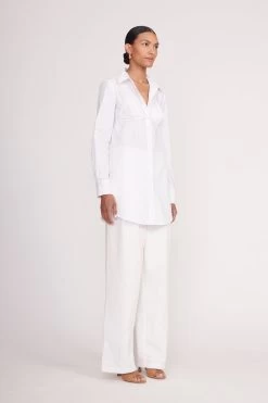 ALITA TUNIC | WHITE 13 ALITA TUNIC | WHITE -Chic Style Shop Alita Tunic White Luisa Pant Ivory 00241 web