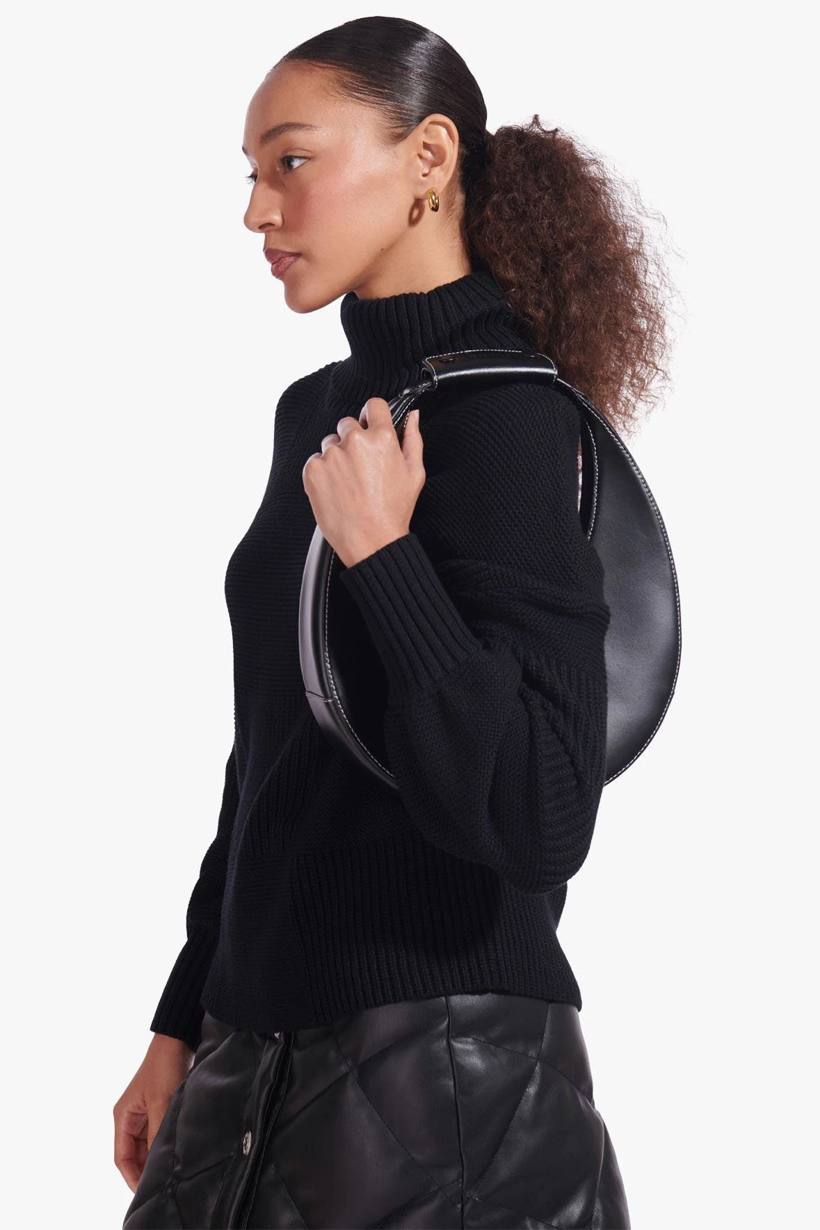 MOON BAG | BLACK 2 MOON BAG | BLACK - Image 2