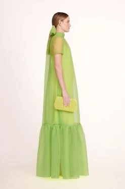 BEADED BEAN BAG | CITRON -Chic Style Shop CALLUNA DRESS KIWI 03119 web 1