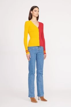 THE STAUD NFL CARGO SWEATER | KANSAS CITY CHIEFS -Chic Style Shop CARGO SWEATER KANSAS CITY CHIEFS 1045 web