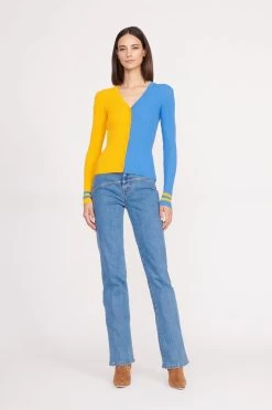 THE STAUD NFL CARGO SWEATER | LOS ANGELES CHARGERS -Chic Style Shop CARGO SWEATER LOS ANGELES CHARGERS 0110 web