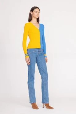 THE STAUD NFL CARGO SWEATER | LOS ANGELES CHARGERS -Chic Style Shop CARGO SWEATER LOS ANGELES CHARGERS 0113 web