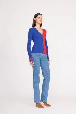 THE STAUD NFL CARGO SWEATER | NEW YORK GIANTS -Chic Style Shop CARGO SWEATER NEW YORK GIANTS 0471 web