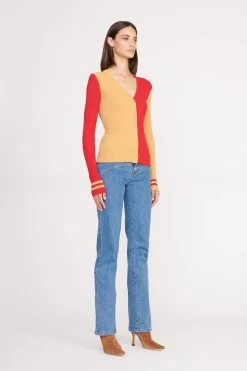 THE STAUD NFL CARGO SWEATER | SAN FRANCISCO 49ERS -Chic Style Shop CARGO SWEATER SAN FRANCISCO 49ERS 0212 web