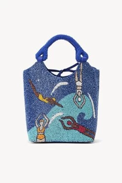 BEADED COTE BAG | SWIMMERS