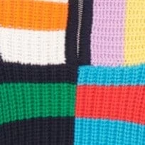 CROPPED HAMPTON SWEATER | CABANA STRIPE MULTI 6 CROPPED HAMPTON SWEATER | CABANA STRIPE MULTI - Image 6