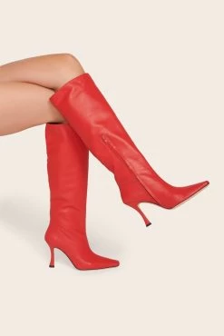 CAMI BOOT | CHERRY 13 CAMI BOOT | CHERRY -Chic Style Shop Cami Boot Cherry Leather 002 web