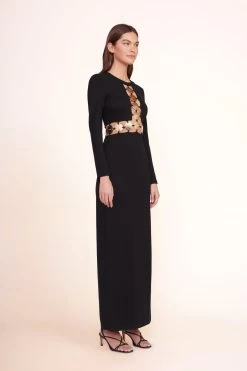 New Release -Chic Style Shop DELPHINE DRESS BLACK 00050 web