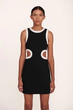 MINI DOLCE DRESS | BLACK -Chic Style Shop Dana Dress Buff Black 3 Looks 016 edit web