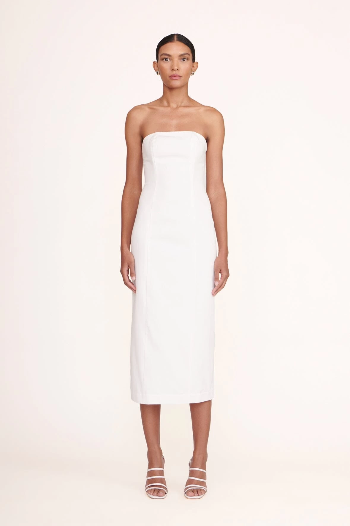 ANISE HEEL | WHITE SATIN 4 ANISE HEEL | WHITE SATIN - Image 4