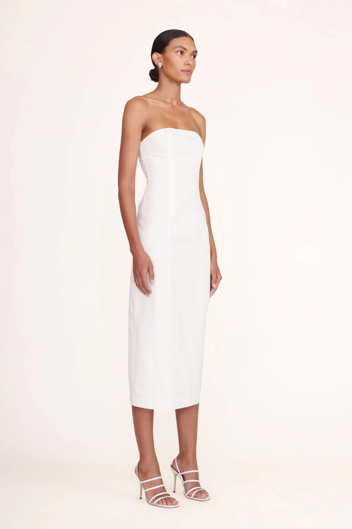 ANISE HEEL | WHITE SATIN 7 ANISE HEEL | WHITE SATIN - Image 7