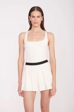 DOUBLES SKIRT | IVORY -Chic Style Shop Doubles Skirt Ivory 017 01145 web