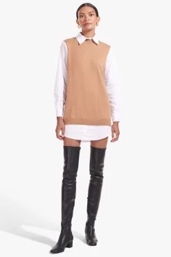 AIMEE BOOT | BLACK VEGAN LEATHER 11 AIMEE BOOT | BLACK VEGAN LEATHER -Chic Style Shop Fern Dress Tan White 01022 web 9d0b5265 a93c 4999 9fe0 6df70f1a140a
