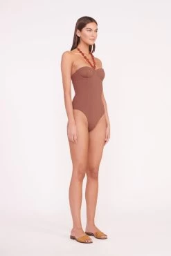 HARPER BEADED ONE PIECE | CLOVE -Chic Style Shop HARPER ONE PIECE CLOVE 01130 web