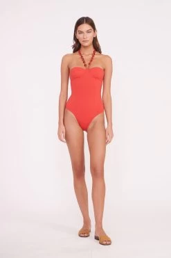 HARPER BEADED ONE PIECE | RUBY 10 HARPER BEADED ONE PIECE | RUBY -Chic Style Shop HARPER ONE PIECE RUBY 01163 web