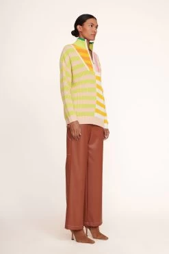 HAMPTON SWEATER | CAPRI STRIPE MULTI -Chic Style Shop Hampton Sweater Spring 003 edit web