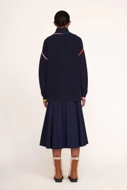 HAMPTON SWEATER | NAVY MULTI 10 HAMPTON SWEATER | NAVY MULTI -Chic Style Shop Hampton Sweater Navy Wells Dress Navy 006 edit web