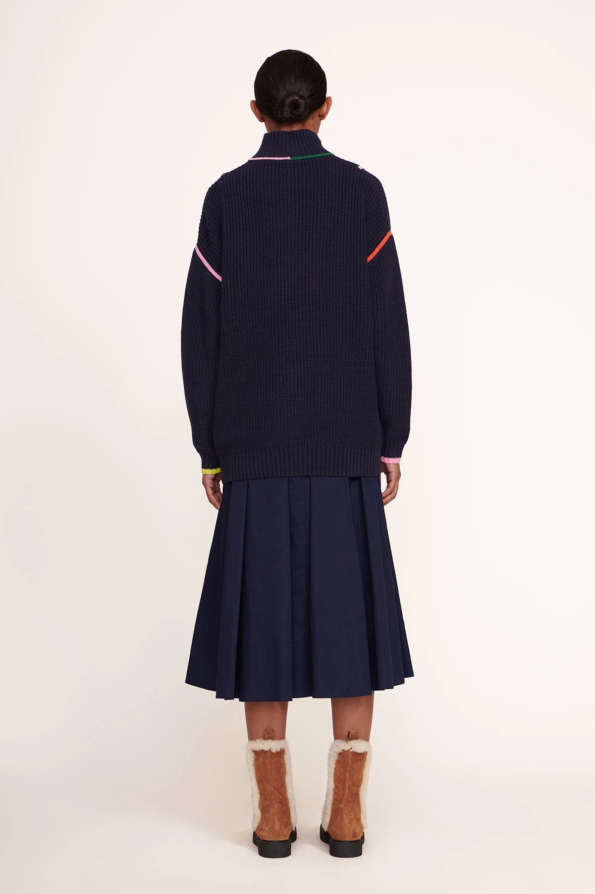 HAMPTON SWEATER | NAVY MULTI 5 HAMPTON SWEATER | NAVY MULTI - Image 5