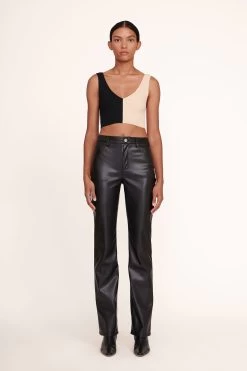 WALLY ANKLE BOOT | BLACK 11 WALLY ANKLE BOOT | BLACK -Chic Style Shop Hana Top Buff Black Chisel Pant Black 248 edit web