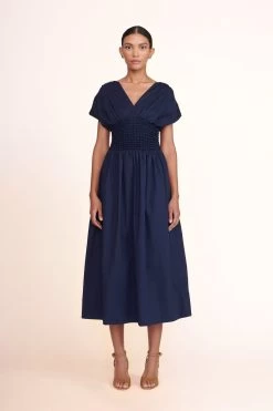 SOLANGE HEEL | TAN SNAKE EMBOSSED -Chic Style Shop Jackson Dress Navy 02655 web