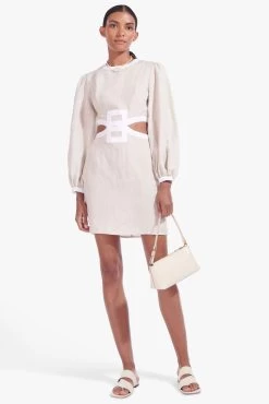 KAIA SHOULDER BAG | CREAM -Chic Style Shop Judy Dress White 04081 web 1c19e77f 73fa 4a97 ad2a 85becd8adeec