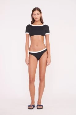 GEMMA BIKINI BOTTOM | BLACK WHITE 12 GEMMA BIKINI BOTTOM | BLACK WHITE -Chic Style Shop LILY TOP GEMMA BOTTOM BLACK WHITE 00500 web