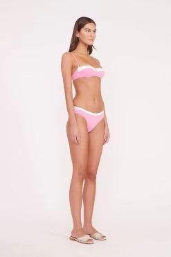 GEMMA BIKINI BOTTOM | CORAL PINK WHITE -Chic Style Shop LIV BIKINI TOP GEMMA BOTTOM CORAL PINK 00160 web 5ceccade d670 4640 bac1 c5ff3700d1b9