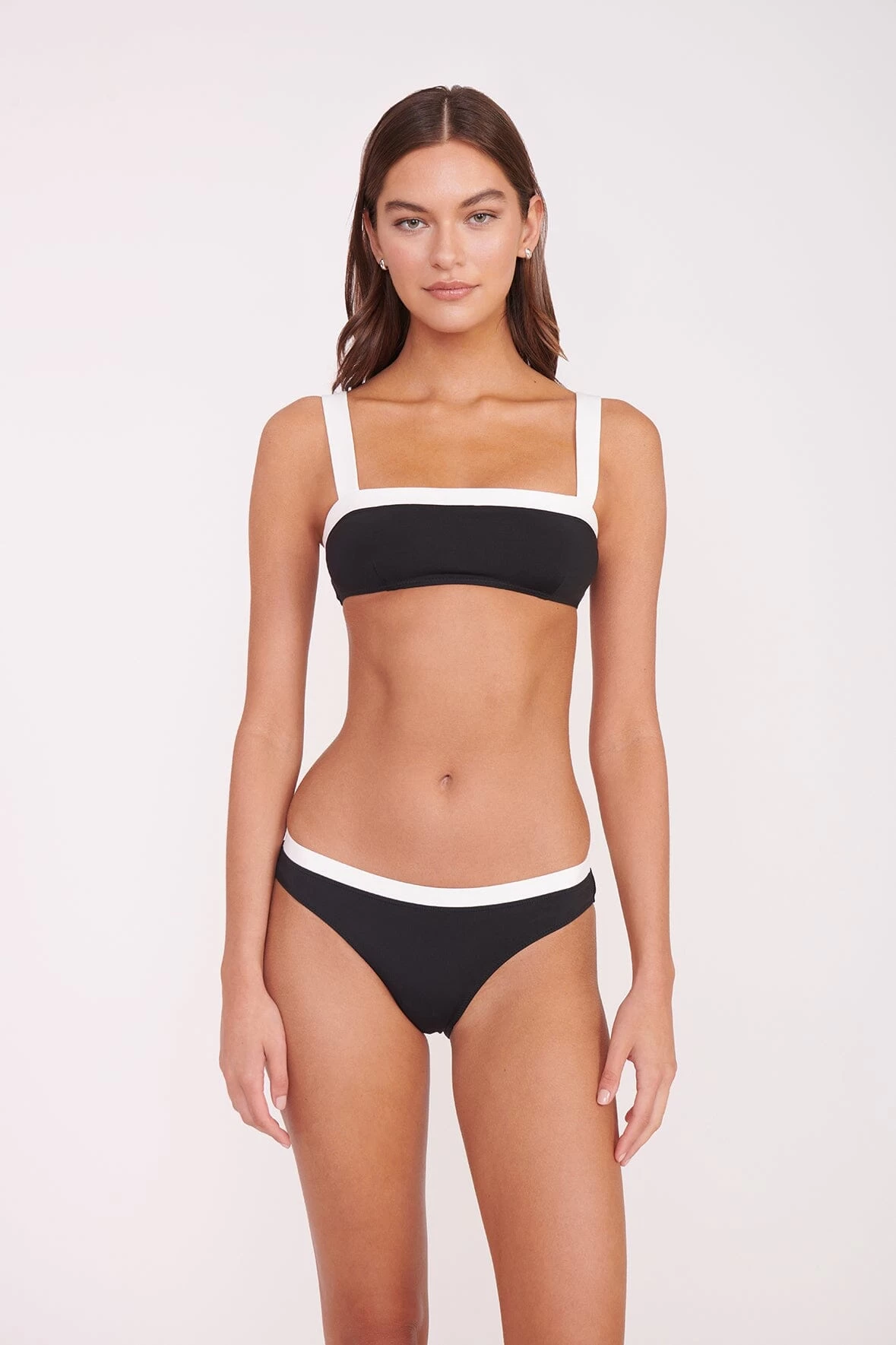 LIV BIKINI TOP | BLACK WHITE 1 LIV BIKINI TOP | BLACK WHITE