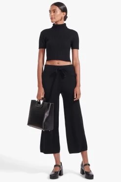 SHIRLEY LEATHER BAG | BLACK -Chic Style Shop LilouTop Black Muffet Pant Black 01443 web d6665f38 10c8 4c4a a053 7f636c2dc010