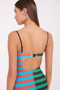 MAEVE SWIM DRESS | CABANA STRIPE MULTI -Chic Style Shop MAEVE SWIM DRESS CABANA STRIPE 01302 web