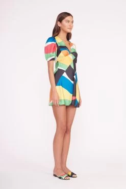 MINI MILLA DRESS | MARBLE WAVE -Chic Style Shop MINI MILLA MARBLE WAVE 04739 2 web