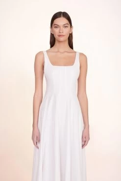 WELLS MAXI DRESS | WHITE -Chic Style Shop Maxi Wells Dress White 00409 web