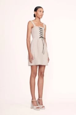 SOLANGE PLATFORM | NATURAL LINEN 11 SOLANGE PLATFORM | NATURAL LINEN -Chic Style Shop Mini Sutton Dress Natural 00504 web 1