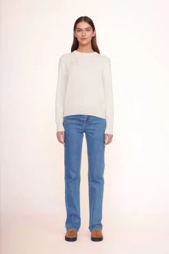 CUSTOM STAUD X C.BONZ CASHMERE SWEATER | CREAM -Chic Style Shop Pet 01254 web