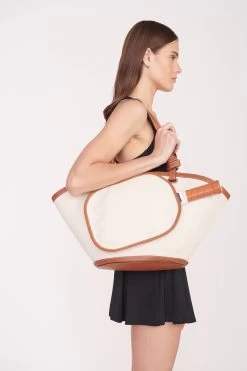 REPLAY TOTE | NATURAL TAN -Chic Style Shop PickleBall 008 00447 web